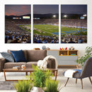 UCLA Bruins Football Team Print - Pasadena Rose Bowl Stadium