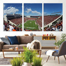 Virginia Tech Hokies Football Team Print - Blacksburg Lane