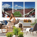 Virginia Tech Hokies Football Team Print - Blacksburg Lane