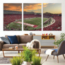 Camp Randall Stadium Wisconsin Badgers Large Wall Art Canvas
