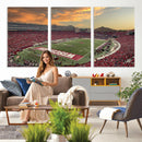 Camp Randall Stadium Wisconsin Badgers Large Wall Art Canvas