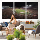 Wisconsin Badgers Football Team Print - Madison Camp Randall