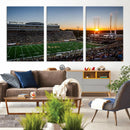 Demon Deacons Football Team Print Canvas- Winston-Salem by MyGreatCanvas | Canvas Wall Art Prints | Photo Prints & Wall Decor