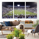 Brigham Young University Cougars Football Print Canvas -