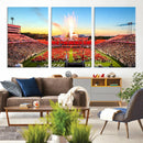 North Carolina State University Canvas Print, North Carolina