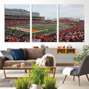 University of Illinois Fighting Illini Football Team Print - by MyGreatCanvas | Canvas Wall Art Prints | Photo Prints & Wall Decor