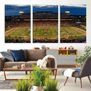 University of Illinois Fighting Illini Football Team Print - by MyGreatCanvas | Canvas Wall Art Prints | Photo Prints & Wall Decor