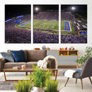 University of Kansas Jayhawks Football Team Print - Lawrence by MyGreatCanvas | Canvas Wall Art Prints | Photo Prints & Wall Decor