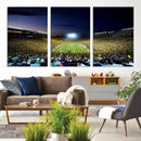 University of Michigan Wolverines Football Team Print - Ann by MyGreatCanvas | Canvas Wall Art Prints | Photo Prints & Wall Decor