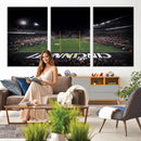 Cincinnati Bearcats Football Team Print - Nippert Stadium
