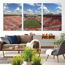 Oklahoma State Cowboys Football Team Print - Stillwater by MyGreatCanvas | Canvas Wall Art Prints | Photo Prints & Wall Decor