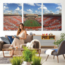 Oklahoma State Cowboys Football Team Print - Stillwater