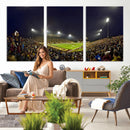 Central Michigan University Chippewas Canvas Wall Art,