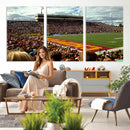 Central Michigan University Chippewas Football Team Print -