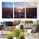 Denver Broncos Football Team Print Canvas- Empower Field at
