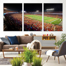 Iowa State University Cyclones Canvas Print, Football Team