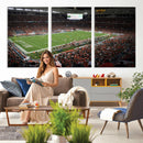 Miami Hurricanes Football Team Print Canvas- Miami Hard Rock