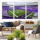 Northwestern University Wildcats Football Team Print - by MyGreatCanvas | Canvas Wall Art Prints | Photo Prints & Wall Decor