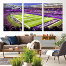 Northwestern University Wildcats Football Team Print -