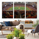 Syracuse University Orange Football Canvas Print, Football