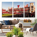 Jones AT&T Stadium Texas Tech Red Raiders Wall Art | Large