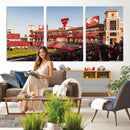 Jones AT&T Stadium Texas Tech Red Raiders Wall Art | Large