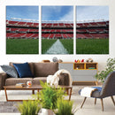 University of Tulsa Golden Hurricane Football Team Print - by MyGreatCanvas | Canvas Wall Art Prints | Photo Prints & Wall Decor