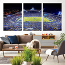 University of Memphis Tigers Football Team Print - Memphis by MyGreatCanvas | Canvas Wall Art Prints | Photo Prints & Wall Decor