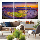 The Louisiana State University Tigers Football Team Print - by MyGreatCanvas | Canvas Wall Art Prints | Photo Prints & Wall Decor