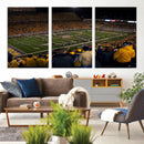 West Virginia Uni Mountaineers Football Team Print - Milan