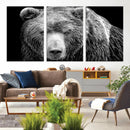 399 Grizzly Bear Canvas Print | Ready to Hang Wall Art |