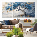 Abstract Tree Painting Canvas Wall Art | Tree of Life