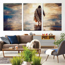Jesus Walking on Water Wall Art | Ready to Hang Spiritual