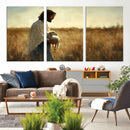 Jesus the Good Shepherd Wall Art Canvas Print -