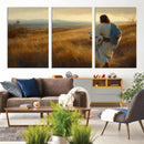 Jesus the Good Shepherd Wall Art Canvas Print -
