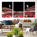 Oregon State Beavers Football Team Print - Corvallis Reser