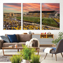 University of Wyoming Cowboys Football Team Print - Laramie by MyGreatCanvas | Canvas Wall Art Prints | Photo Prints & Wall Decor