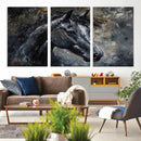 Large Abstract Horse Wall Art Canvas Print | Farmhouse Wall