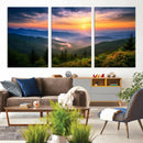 Majestic Mountain Sunrise Print | Landscape Wall Art | by MyGreatCanvas | Canvas Wall Art Prints | Photo Prints & Wall Decor