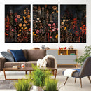 Large Floral Painting Print Illustration Flowers Canvas Wall by MyGreatCanvas | Canvas Wall Art Prints | Photo Prints & Wall Decor