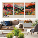Yayoi 1986 Wall Art Print – Vibrant Sabi Sabi Japanese by MyGreatCanvas | Canvas Wall Art Prints | Photo Prints & Wall Decor