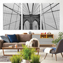 Large Brooklyn Bridge Wall Art Canvas Print