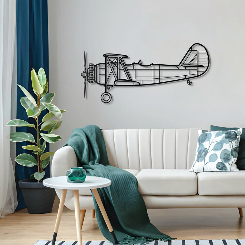 N3N-3 Metal Aircraft Wall Art - NCP0337