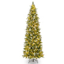 6/7.5/9 FT Artificial Christmas Tree with Warm-White LED Lights by LJGDeals