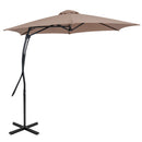 9 FT Cantilever Umbrella with Cross Base and Crank Handle