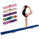 9 FT Folding Gymnastics Balance Beam with Anti-slip Base and Pine Wood Frame by LJGDeals