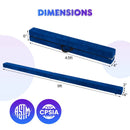 9 FT Folding Gymnastics Balance Beam with Anti-slip Base and Pine Wood Frame by LJGDeals