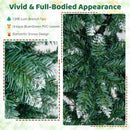 9 FT Pre-Lit Artificial Christmas Tree with 1298 Snowy Branch Tips by LJGDeals