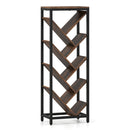 9-Tier Freestanding Bookcase for Hardcover Books by LJGDeals
