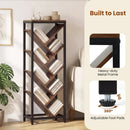 9-Tier Freestanding Bookcase for Hardcover Books by LJGDeals